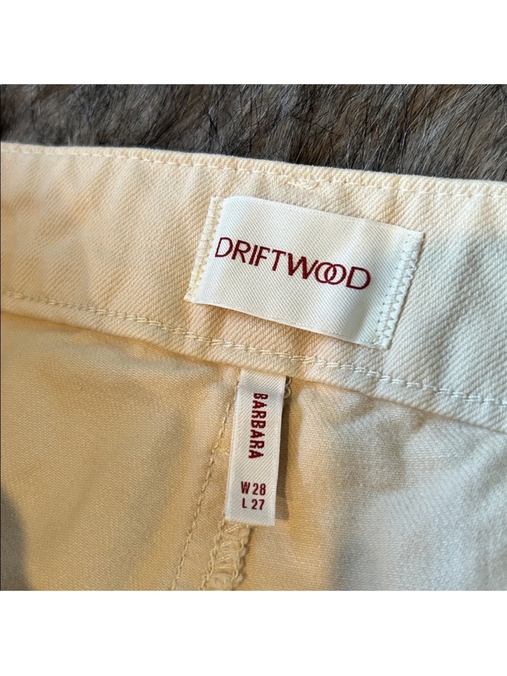 NWT Driftwood Barbara Nordic Floral Embroidered Barrel Leg Jeans Women's W28 L27 - Picture 10 of 13